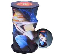 Solar System Foldable Lamp, LED, Portable, Battery Powered, 12.5 x 18.5 x 2.5 cm
