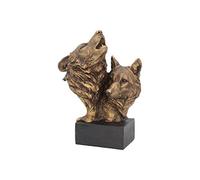 Nemesis Now Song of The Wild Wolf Bust 23cm Bronze, Resin