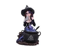 Nemesis Now Spellcasting Witch Figurine, Mystical Witchy Decor, Hand-Painted - Alvina