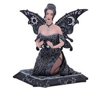 Nemesis Now Spirit Board Fairy Figurine 15cm, Resin, Black, Fairy Twist on Classic Spirit Board Design, Gothic Alternative Fairy Gift, Cast in the Finest Resin, Expertly Hand-Painted