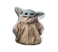 Nemesis Now Star Wars: The Mandalorian Grogu Cushion 40cm, Star Wars Giftware, Baby Yoda Cushion, Perfect for any Star Wars Lover, Officially Licensed Disney Merchandise, Beige