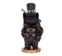 Nemesis Now Steamsmith's Cat 19.5cm, Black