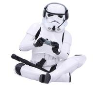 Nemesis Now Stormtrooper Game On! Figurine, Officially Licensed Star Wars Collectible, Gaming and Sci-Fi Decor for Fans
