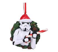 Nemesis Now Stormtrooper Hanging Wreath, 9 cm, White