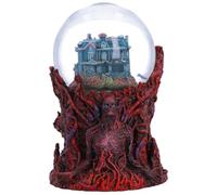 Nemesis Now Stranger Things Vecna Motorised Snow Globe - Officially Licensed Hand Painted Creel House Upside Down Resin Glass Collectible, 17.7cm