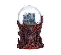 Nemesis Now Stranger Things Vecna Motorised Snow Globe - Officially Licensed Hand Painted Creel House Upside Down Resin Glass Collectible, 17.7cm
