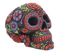 Nemesis Now Sugar Blooms Skull Ornament