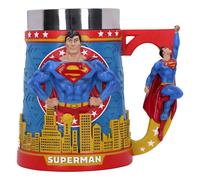 Superman Man of Steel City Skyline Tankard 15.5cm