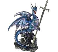 Nemesis Now Sword of the Dragon Letter Opener 23cm Blue