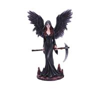 Nemesis Now Take My Soul Gothic Female Reaper with Scythe Figurine, Polyresin, Black, 23.5cm