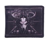 Nemesis Now Dark Augury Wallet, Unisex, Bifold Style, Compact Design, 12 cm x 10 cm