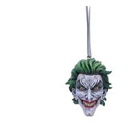Nemesis Now The Joker Hanging Ornament, 7cm, Resin, Green, Officially Licensed DC Merchandise, The Joker Hanging Ornament, Cast in the Finest Resin,