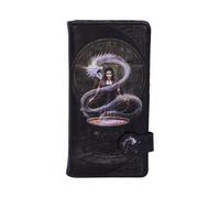 Nemesis Now Anne Stokes The Summoning Witch and Dragon Embossed Purse, Black, 18.5cm, Polyurethane