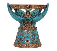 Nemesis Now Teller Crystal Ball Holder, Blue, 15cm