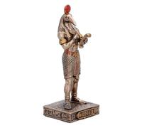 Nemesis Now Thoth God of Knowledge (Mini) 8.5cm - Egyptian Mythology Sturdy Resin Figurine, Bronze Thoth Statue, Ancient Egypt Collectible Decor