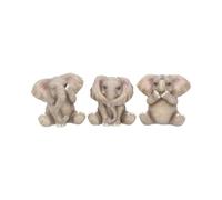 Nemesis Now Three Baby Elephants Figurine Elephant Ornaments