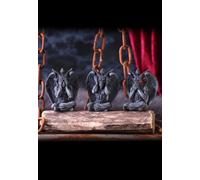 Nemesis Now - Three Wise Baphomet - Figures - black - Onesize - Resin Onesize