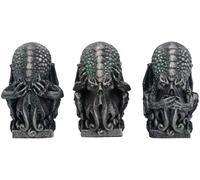 Nemesis Now Three Wise Cthulhu 7.6cm, Silver
