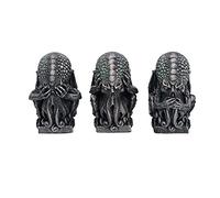 Nemesis Now Three Wise Cthulhu, Silver, 7.6cm