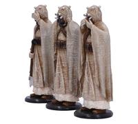Nemesis Now Three Wise Tusken Raiders Figurine Set 14.3cm - See Hear Speak No Evil Desert Warrior Collectible Figurines, Star Wars Sci-Fi Movie Decor