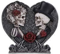 Nemesis Now Till Death Do Us Part Money Box 17.1cm, Grey