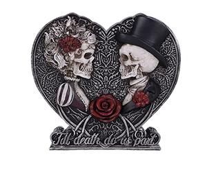 Nemesis Now Till Death Do Us Part Money Box 17.1cm, Grey B5693U1