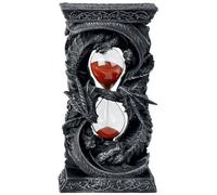 Nemesis Now Time Guardian Dragon Sand Timer 18cm, Resin, Grey