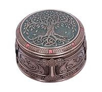 Nemesis Now Tree of Life Box 10cm, Resin, Bronze, One Size