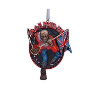 Nemesis Now Iron Maiden Trooper Hanging Ornament 8.5cm, Resin, Red, Officially Licensed Iron Maiden Merchandise, Eddie Iron Maiden Giftware, Cast in the Finest Resin, Expertly Hand-Painted