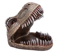Nemesis Now Tyrannosaurus Rex Dish Dinosaur Head Plate 28cm, Resin, Cast in the Finest Resin, Expertly Hand-Painted