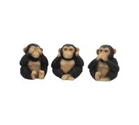 Nemesis Now Three Wise Chimps 8cm - IN STOCK