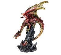 Nemesis Now U5070R0 Hear Me Roar Red Dragon Calling Figurine, Polyresin, One Size