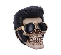 Nemesis Now Uh Huh The King Elvis Skull Figurine,17cm