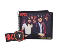 Nemesis Now Unisex's B6608B24 ACDC Highway to Hell Wallet, Jet Black, 9.3cm