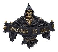Nemesis Now Welcome To Hell Wall Plaque Black