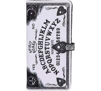 Nemesis Now Spirit Board Embossed Ouija Purse 19cm, PU Leather, Black, Classic Black and White Spirit Board Pattern, Magical and Stylish, Beautiful Embossed Detailing