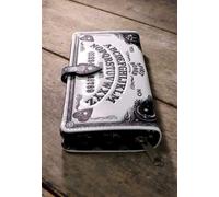 Nemesis Now White Spirit Board Embossed Ouija Purse, 18.5cm, White, PU Leather