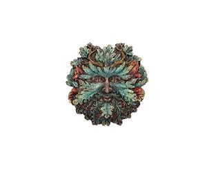 Nemesis Now Winter Solstice Wall Plaque, Green, 13cm