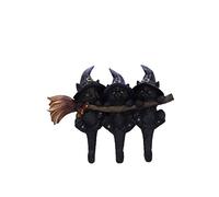 Nemesis Now Witches Helpers Key Hanger 20cm, Black