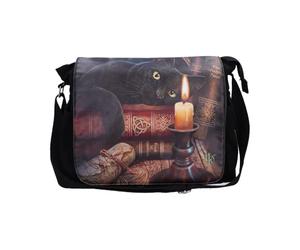 Nemesis Now Witching Hour Messenger Bag Unisex Umhängetasche Multicolor Gothic, Katzen