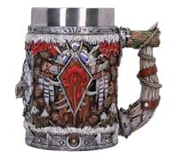 Nemesis Now World of Warcraft Horde Tankard 15.5cm - Officially Licensed Resin Wow Collectible, for Horde Players, Fantasy Collectors & Wow Fans