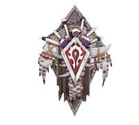 Nemesis Now World of Warcraft Horde Wall Plaque 30cm, Resin, Red, Official World of Warcraft Merchandise, Gaming Wall Hanging Ornament, Gaming Display Piece, Cast in the Finest Resin, Hand-Painted