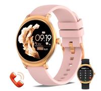 Nemheng Smart Watch for Women Answer/Make Calls, 1.39" Touch Screen Women Fitness Watch with Heart Rate Sleep Monitor and Female Health Tracking IP67 Waterproof Watch for iOS Android