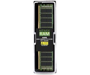 NEMIX RAM 64GB Replacement for Samsung M386A8K40CM2-CTD DDR4-2666 ECC LRDIMM 4Rx4
