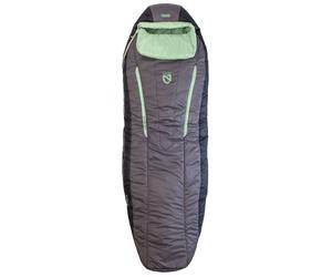 Nemo - 2-season sleeping bag - Forte Womens 35 Plum Gray/Celadon Green for Women - Size Regular - Grey Grey Regular