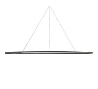 Nemo Ellisse Mega Pendant Oval Black/ White Uplight 2700k
