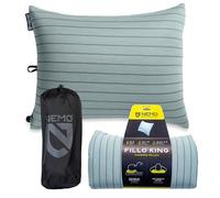 NEMO Equipment | Fillo King Camping Pillow Silt Stripe | Luxury Travel Pillow - WildBounds One Size