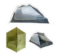 NEMO Equipment Hornet OSMO Ultralight Backpacking Tent - Birch Bud/Goodnight Gray - 3-Person