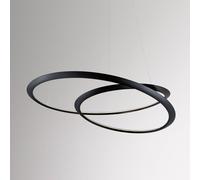 NEMO Kepler hanging light 2,700K Up Ø84cm black