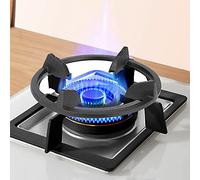 NEMORSO Cast Iron Wok Support Ring, Wok Support Stand for Gas Hob for Kitchen Samsung, Ge, Frigidaire, Whirlpool, Kitchenaid Etc - Wok Adapter Universal Non Slip, Gas Stove Rack Accessories